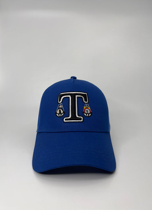 Blue Tokkap trucker cap